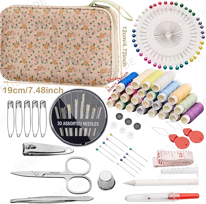 Sewing Project Kits Floral Pattern Sewing Kit - Image 2