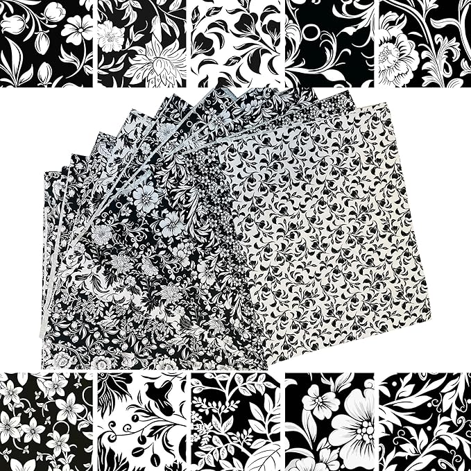 40 Strip Jelly Roll Fabric Strips by HANPATQUI