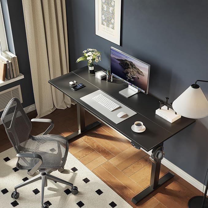 Agilestic Electric Standing Desk, 40 x 24 Inches Height Adjustable Desk - Image 4
