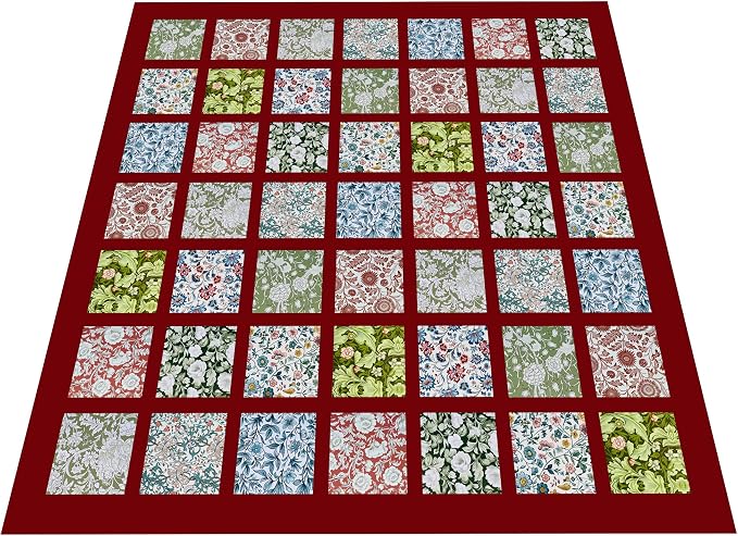 12"x12"50pcs Cotton Fabric Squares - Image 2