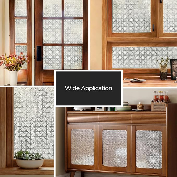3D Stained Glass Window Film, Decorative Window Privacy Film - Image 7