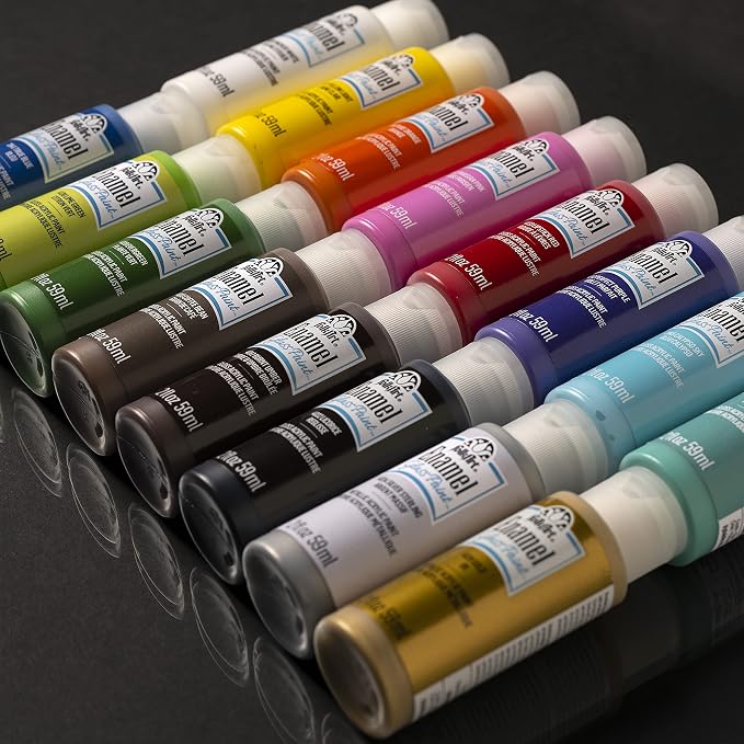 FolkArt Gloss Finish Acrylic Enamel Craft Set Designed - Image 9