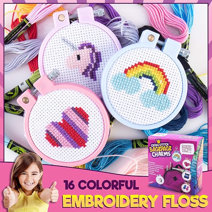 CRAFTILOO Cross Stitch Kit for Kids - Image 3