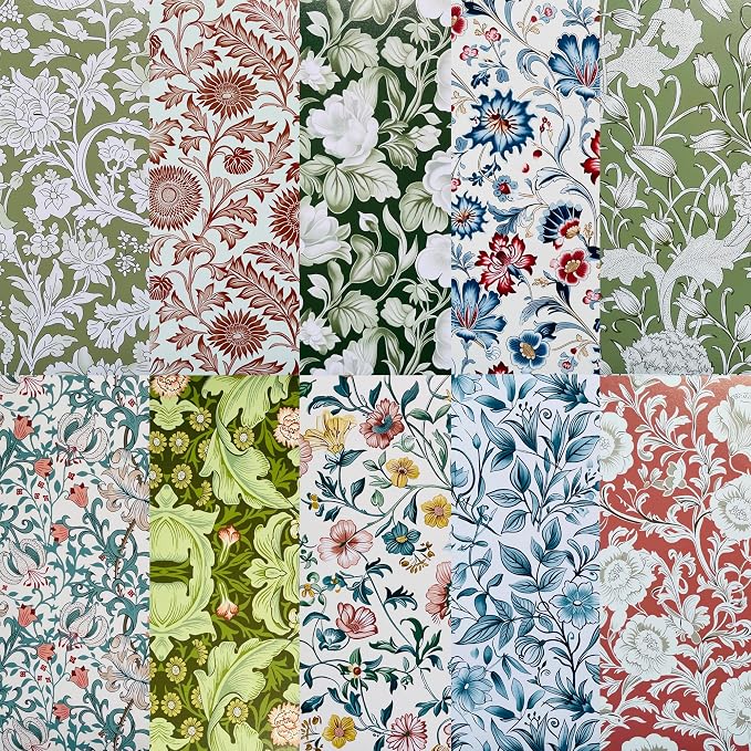8"x8" 50pcs Cotton Fabric Squares - Image 3