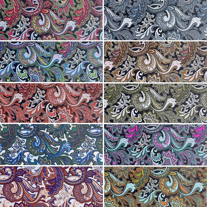 10" 50pcs Cotton Fabric Squares - Image 2