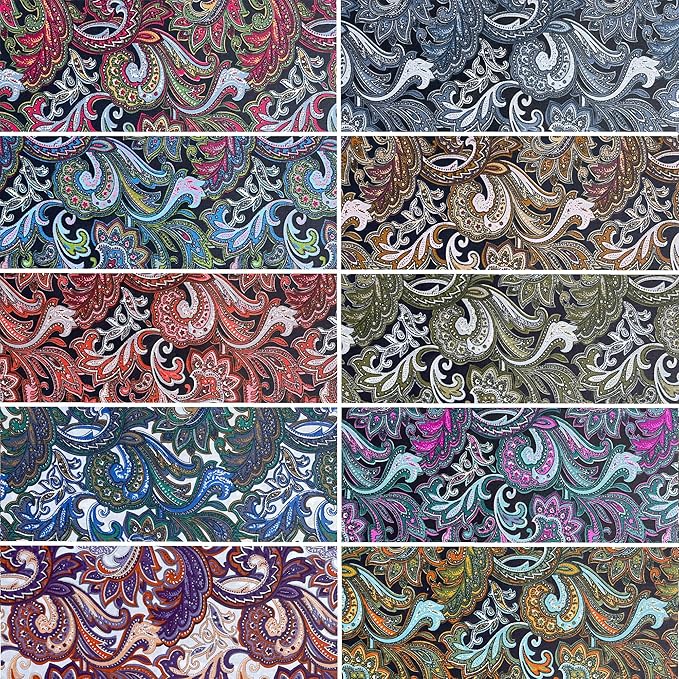 12" 50pcs Cotton Fabric Squares - Image 4